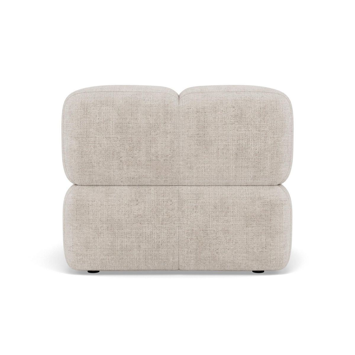 LISA DESIGN Grace - module d'assise en velours texturé