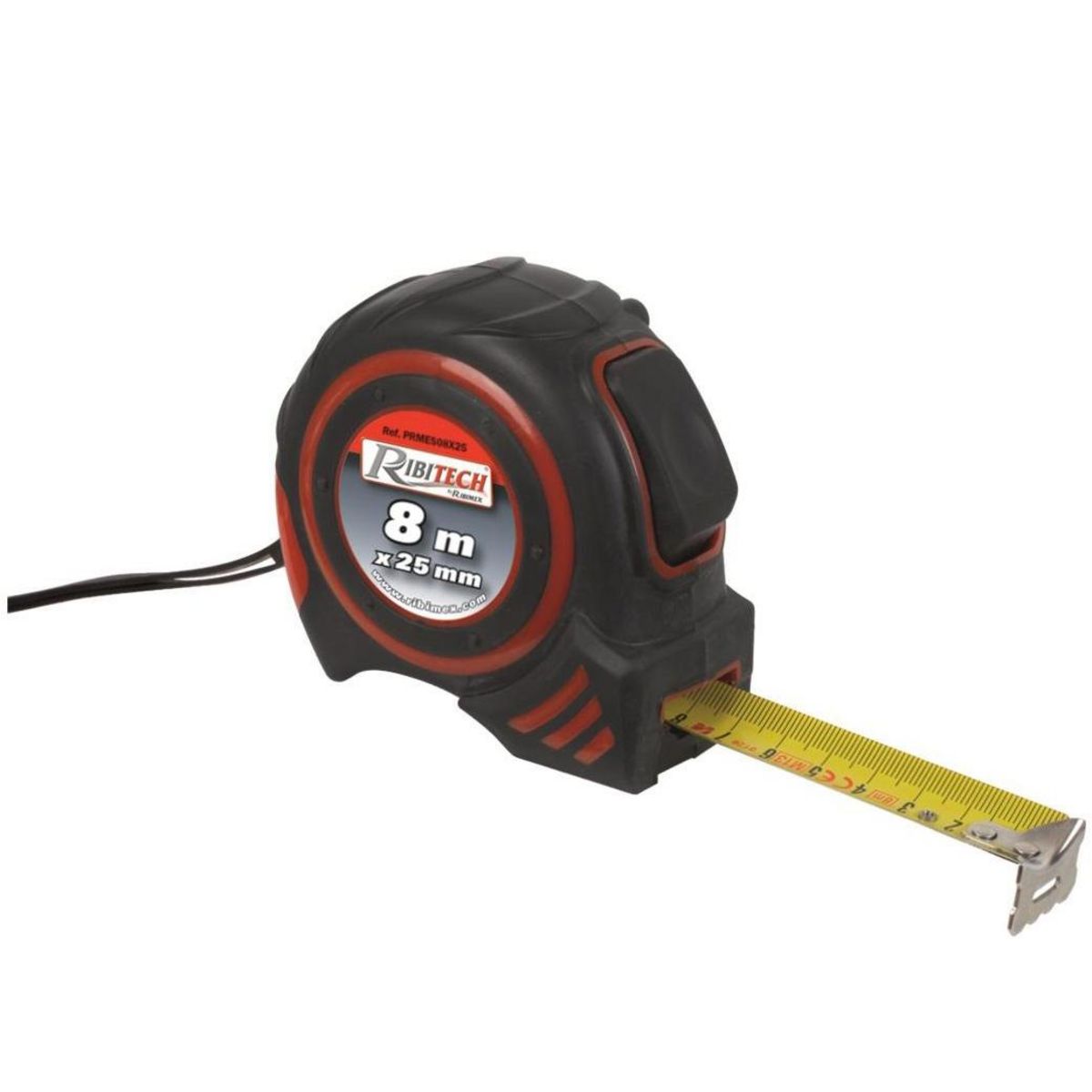 Ribitech Mètre ruban autobloquant 8m Ribitech  25mm
