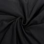Voir la diapositive 4 : VIDAXL Housse extensible de canape 4 places Noir Jersey de polyester