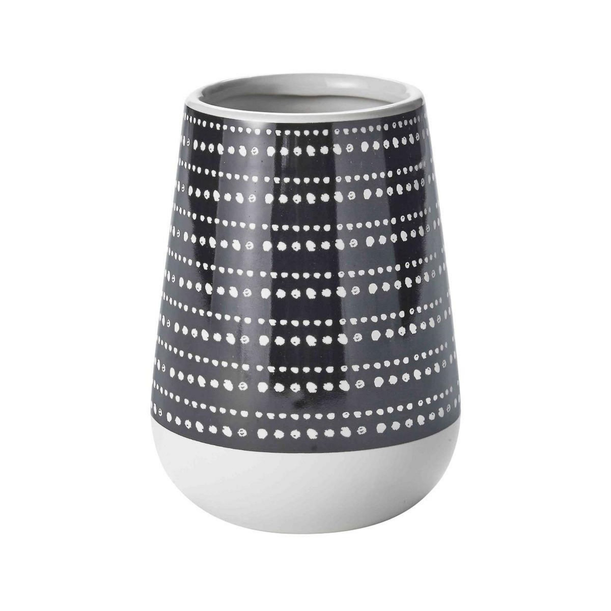 GUY LEVASSEUR Porte brosse à dents à motifs en céramique GOTAM