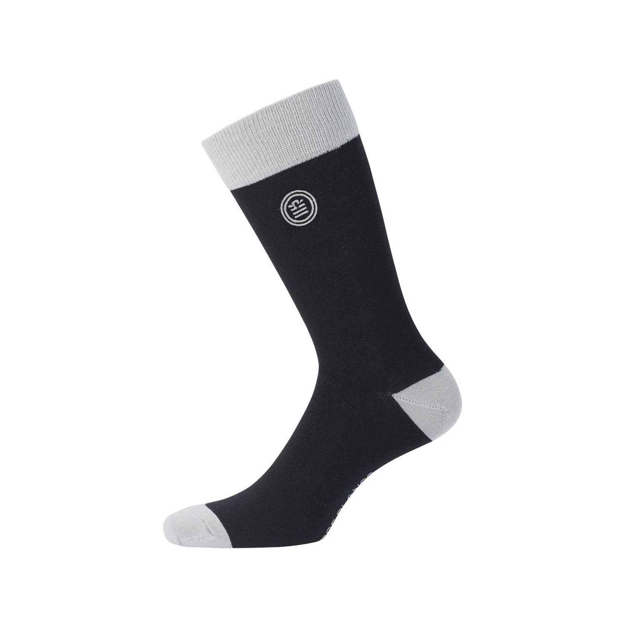 Voir la diapositive 6 : SERGE BLANCO Lot de 6 paires de chaussettes de ville coton homme