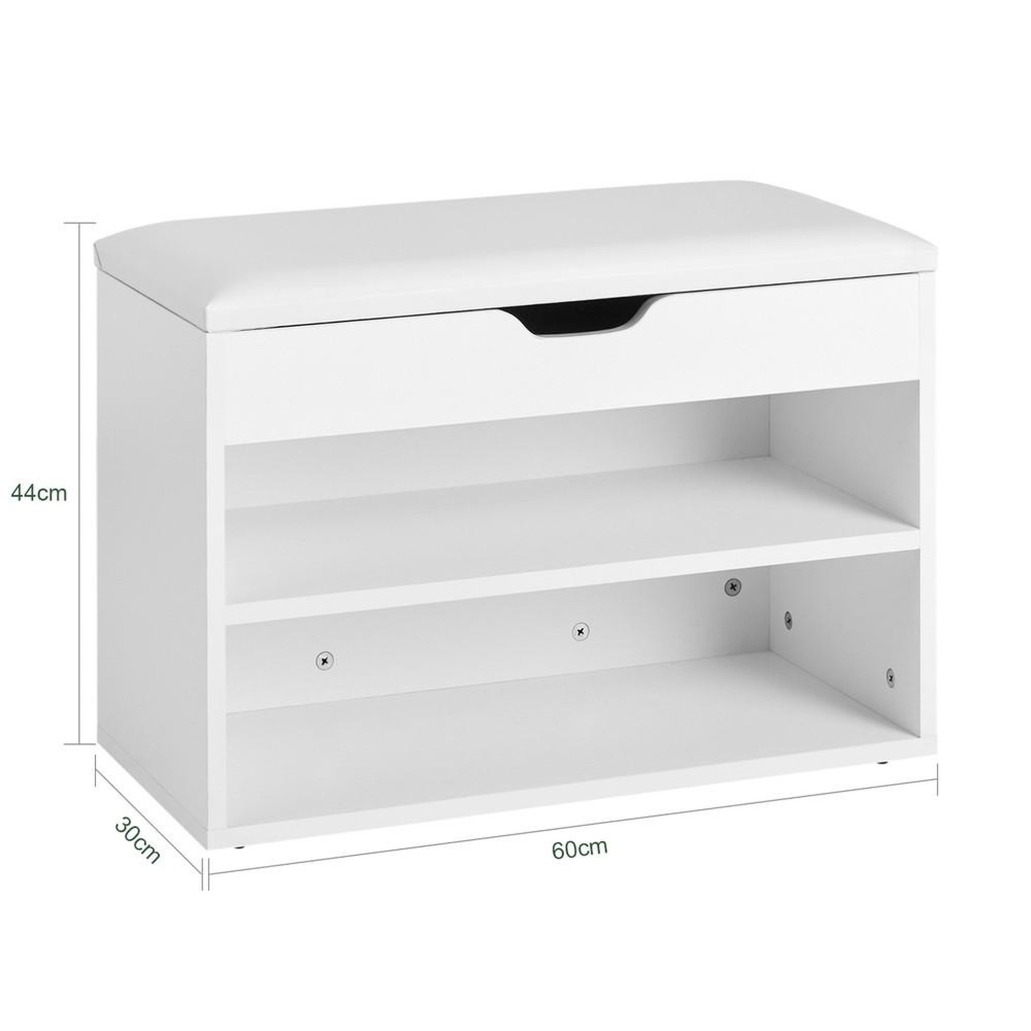 Voir la diapositive 3 : SOBUY SoBuy - Banc de rangement à chaussures avec une porte - Moderne - FSR25