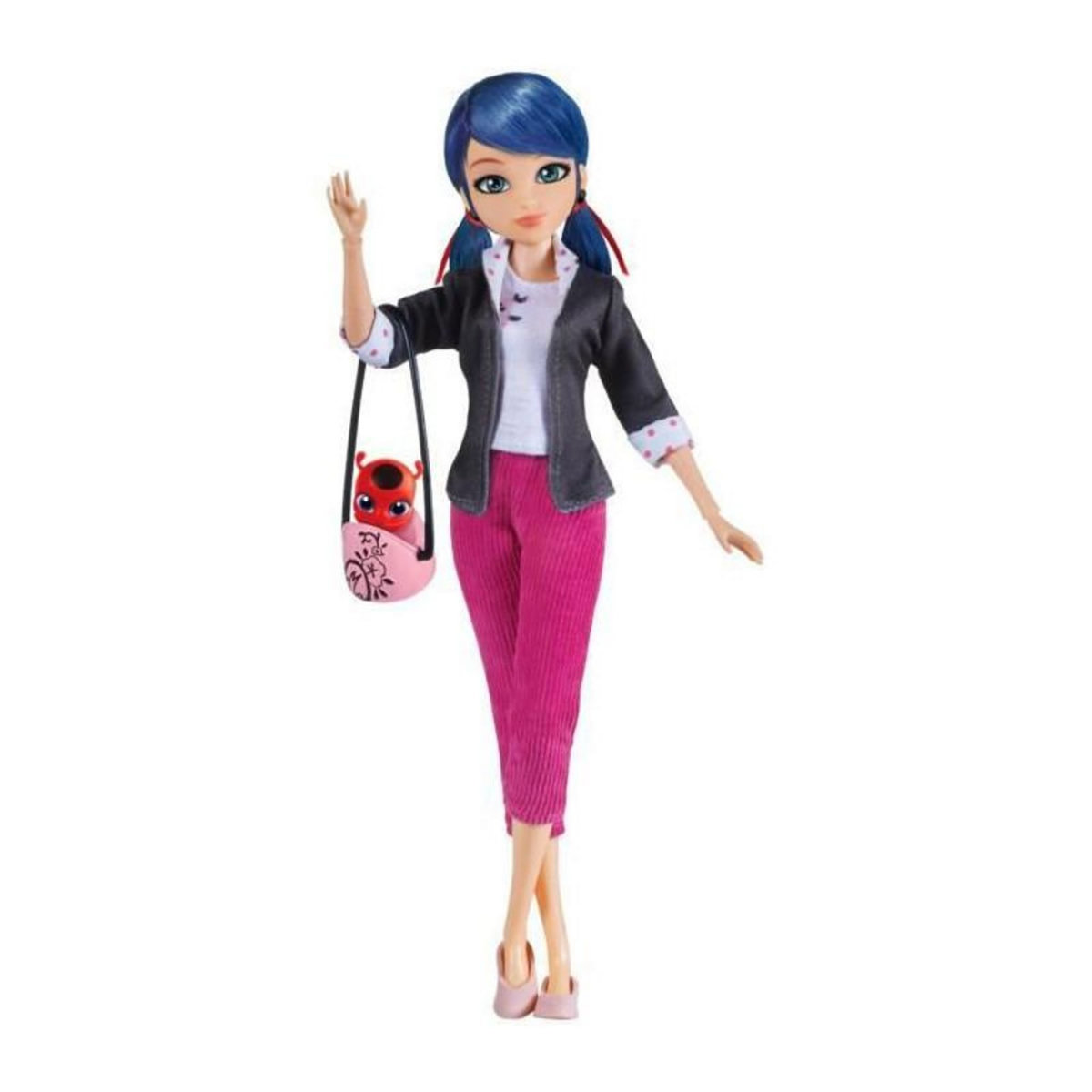 BANDAI BANDAI Miraculous Ladybug - Poupee mannequin 26 cm : Marinette