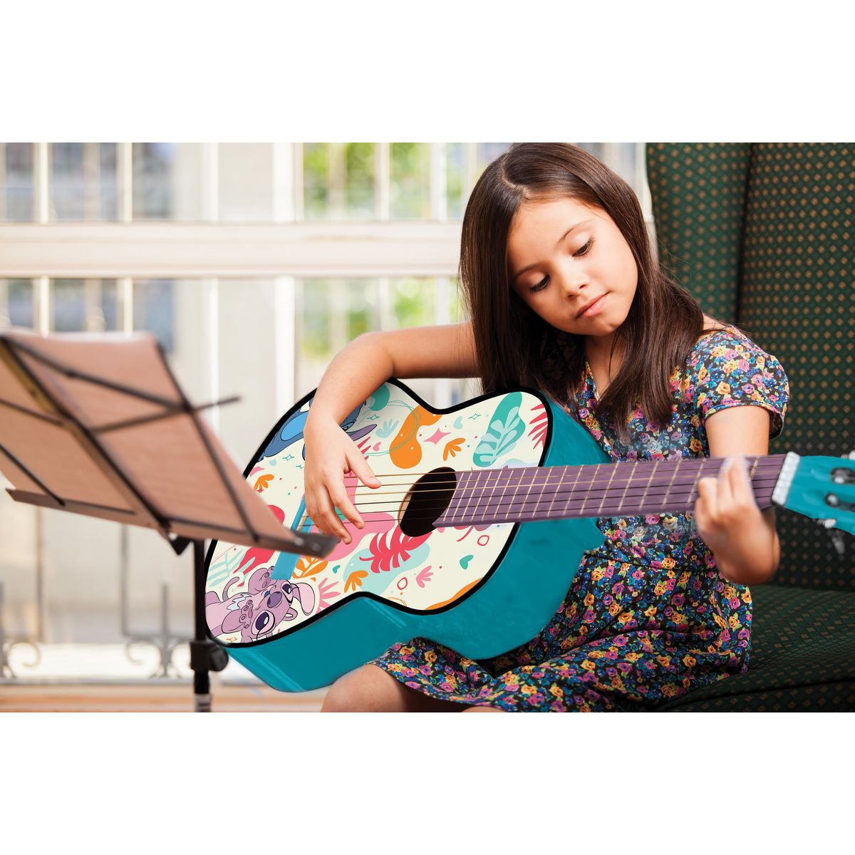 Lexibook Guitare Acoustique Stitch