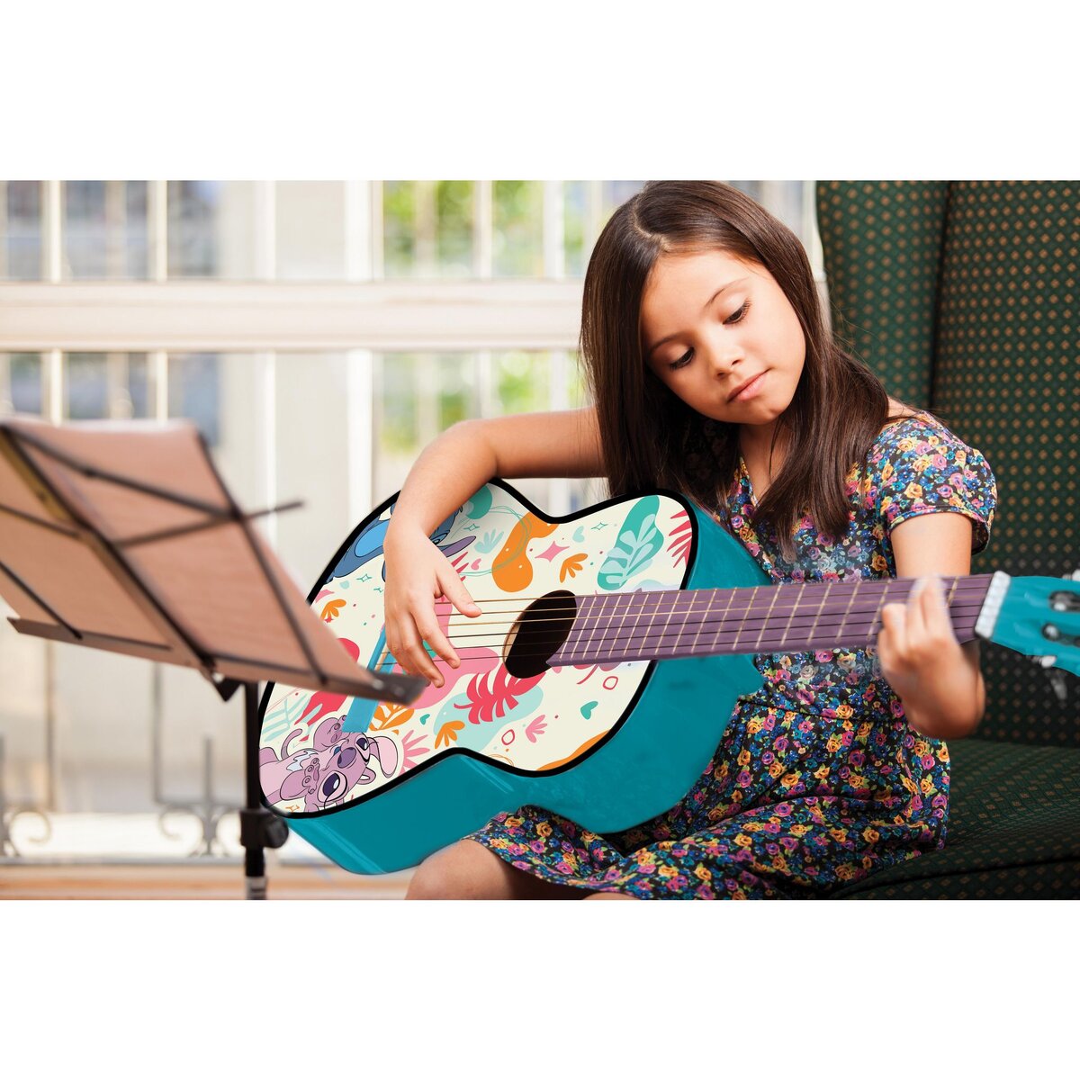 Lexibook Guitare Acoustique Stitch
