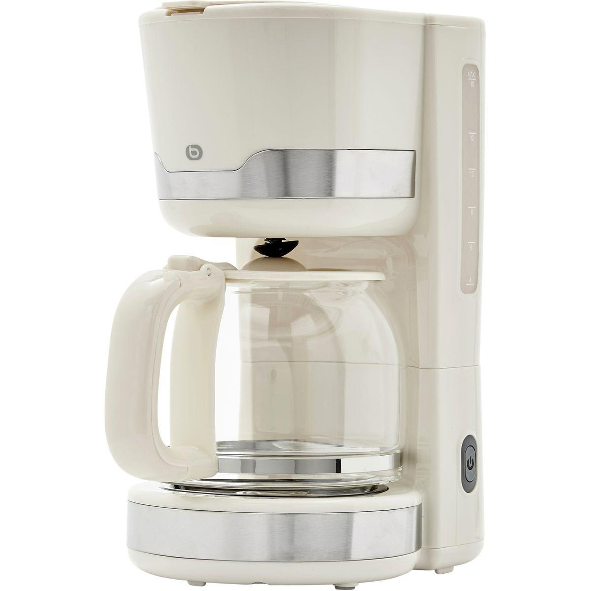 Voir la diapositive 1 : ESSENTIEL B Cafetière filtre ECF4s crème