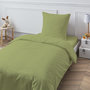 Voir la diapositive 2 : FUTURE HOME Drap housse en coton 57 fils uni bonnet 25cm