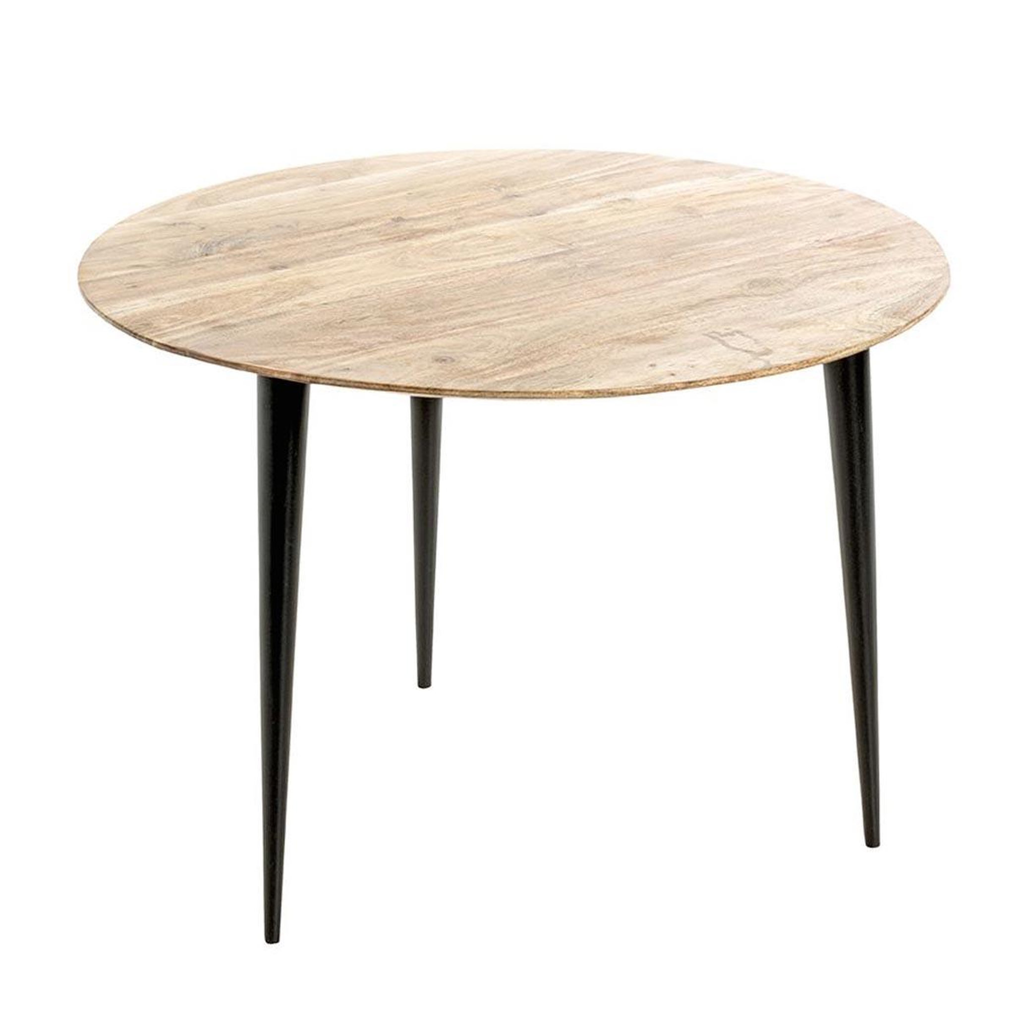 Paris Prix Table basse en bois  ciotat  65cm naturel & noir