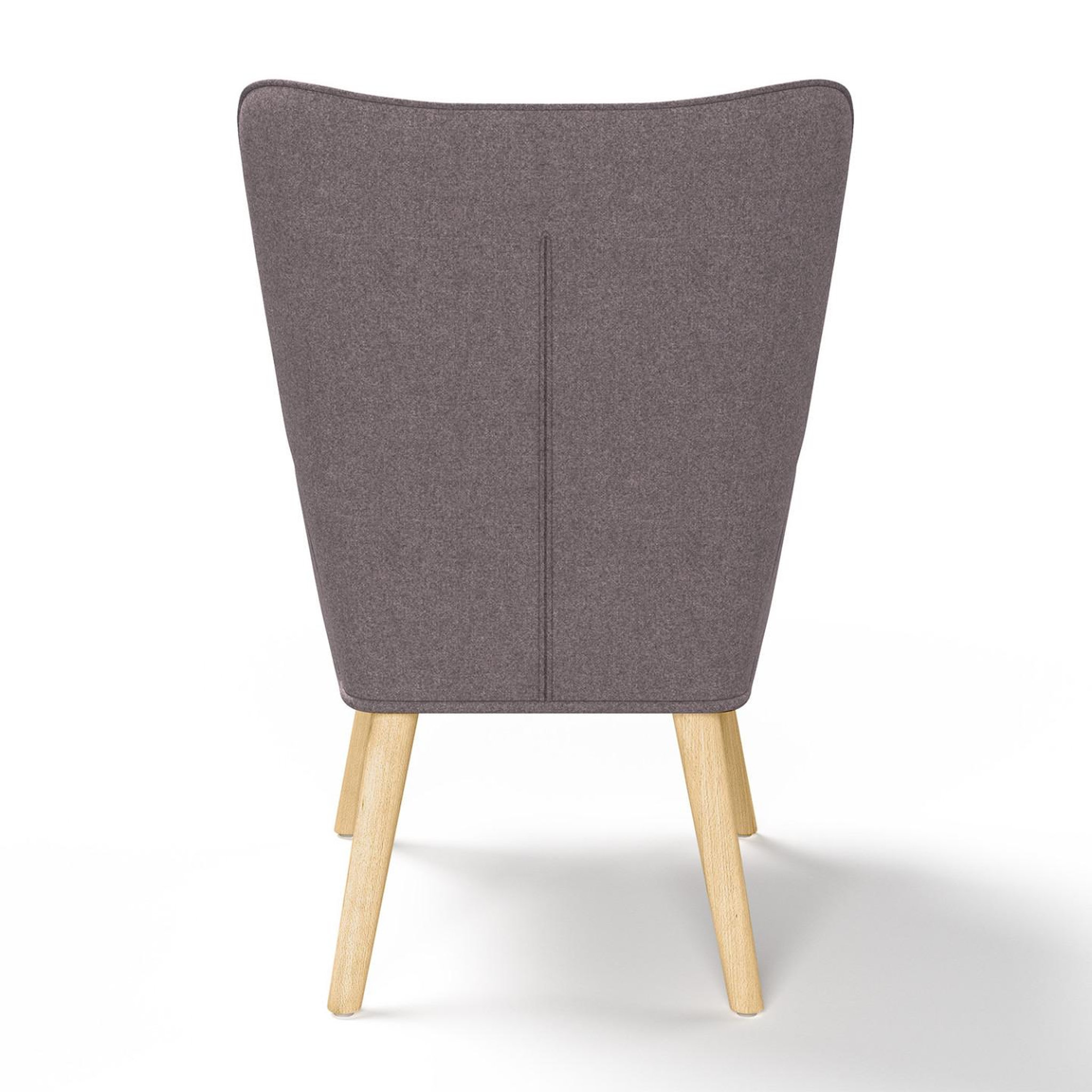 Voir la diapositive 4 : ID MARKET Fauteuil scandinave ivar en tissu patchwork noir, gris et blanc