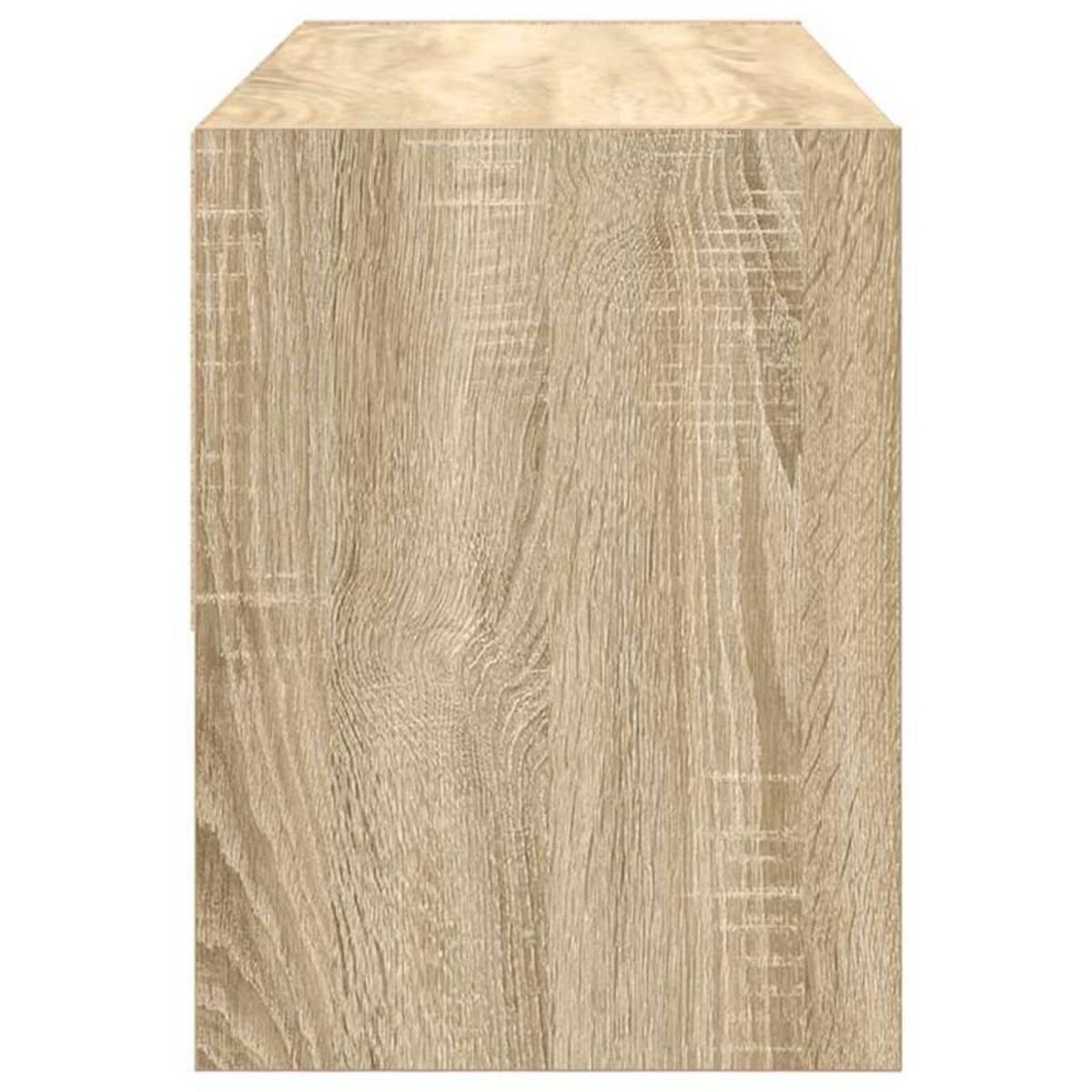 VIDAXL Étagère à chaussures empilable chêne sonoma 89,5x30x40 cm