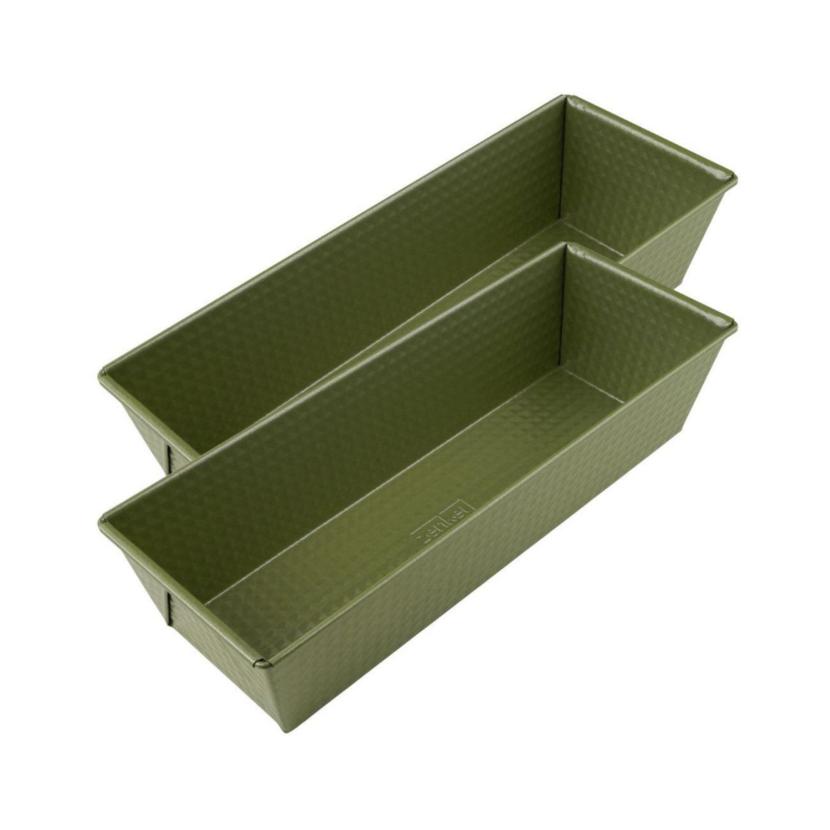 ZENKER Ensemble de 2 Moules à cake vert 30 cm Zenker Green Vision