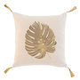 Voir la diapositive 1 : Paris Prix Coussin Déco Imprimé  Mogador  40x40cm Beige