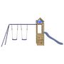 Voir la diapositive 3 : VIDAXL Aire de jeux d extérieur bois de pin imprégné