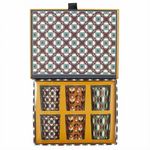 Paris Prix Lot de 6 Bougies Parfumées  Rétro  5cm Multicolore