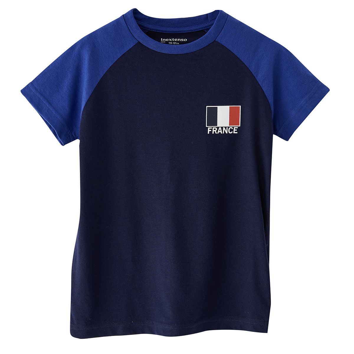 INEXTENSO T-shirt manches courtes coupe du monde de foot France enfant 