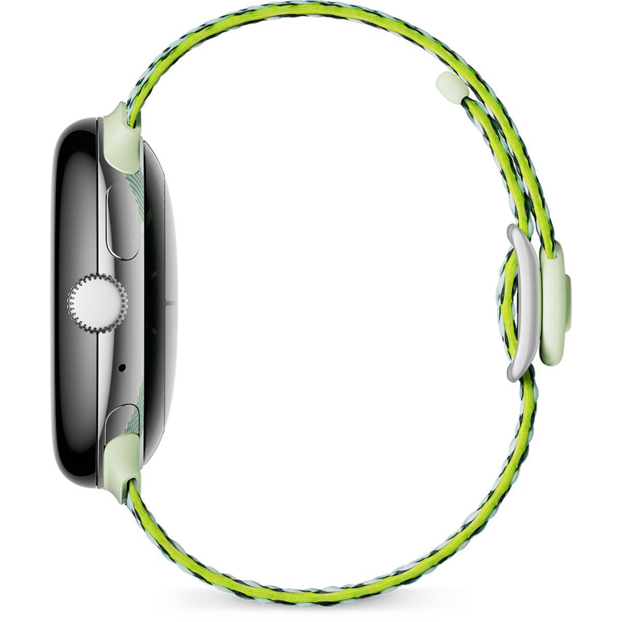 Voir la diapositive 3 : GOOGLE Bracelet Pixel Watch Bands Textile jaune