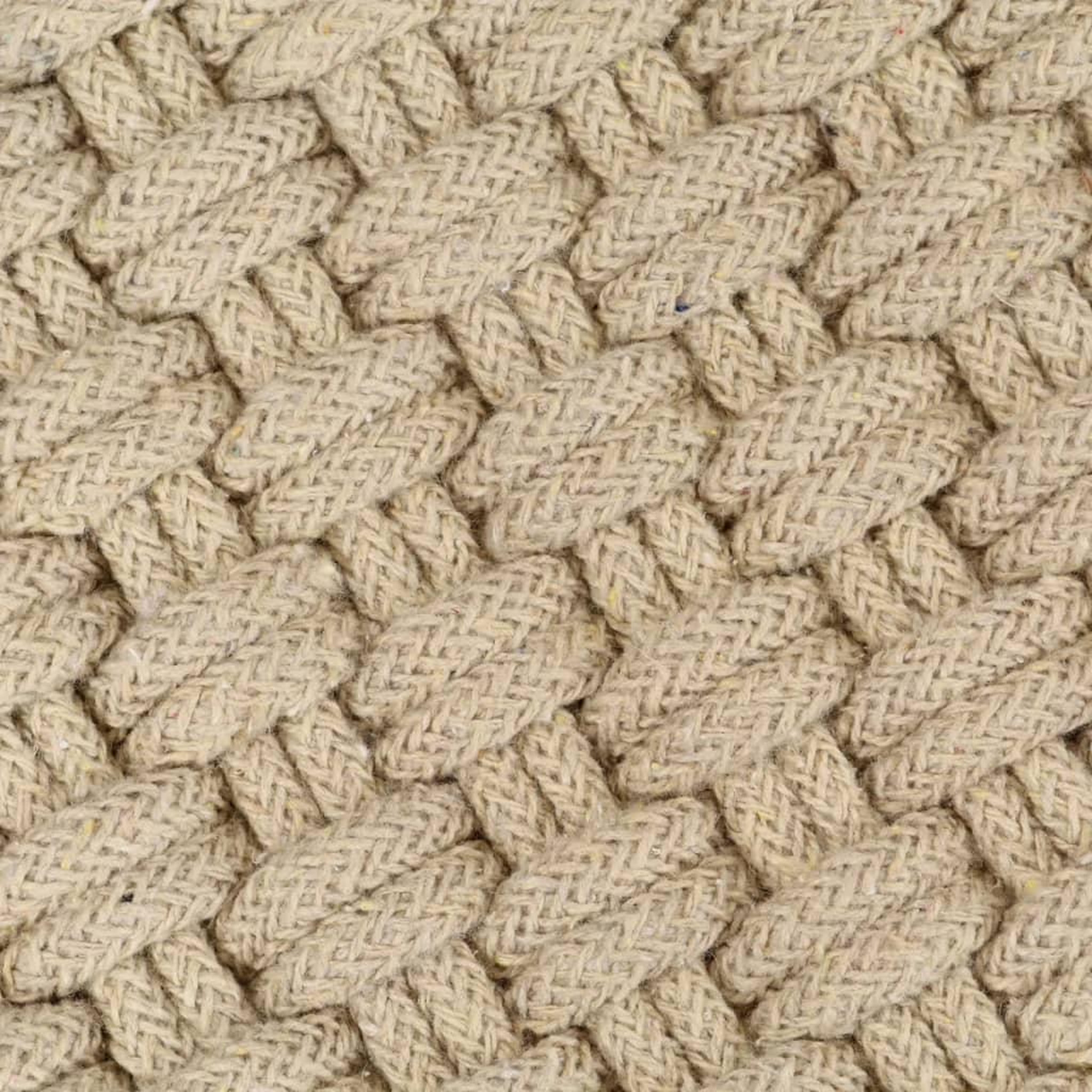 Voir la diapositive 5 : VIDAXL Tapis rectangulaire Naturel 80x160 cm Coton