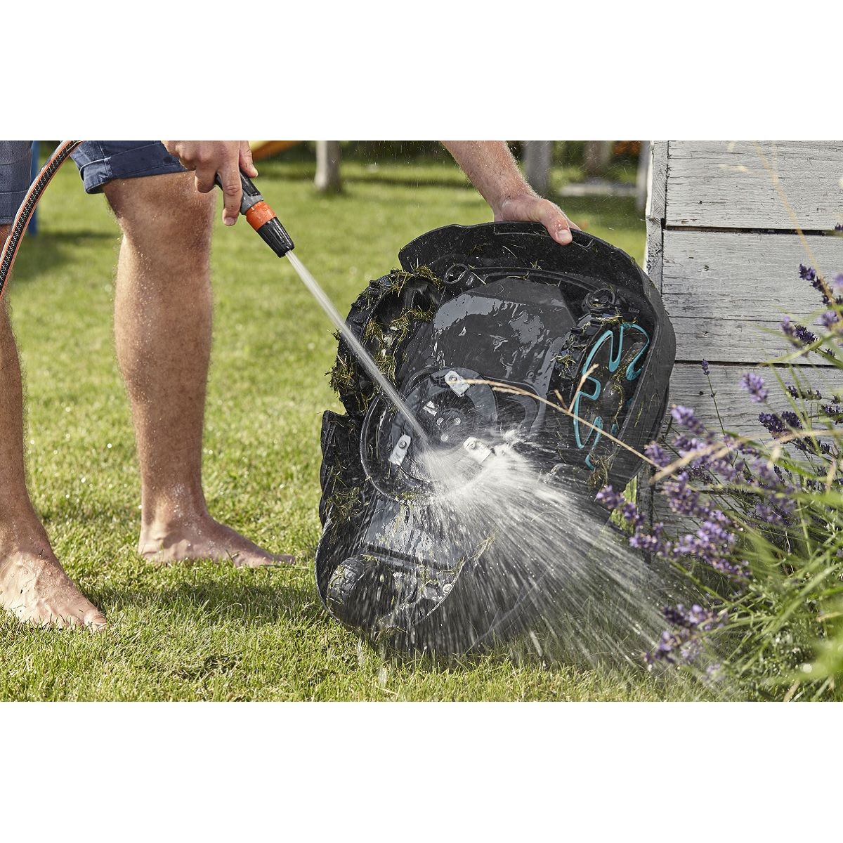 GARDENA Tondeuse robot sileno city 500