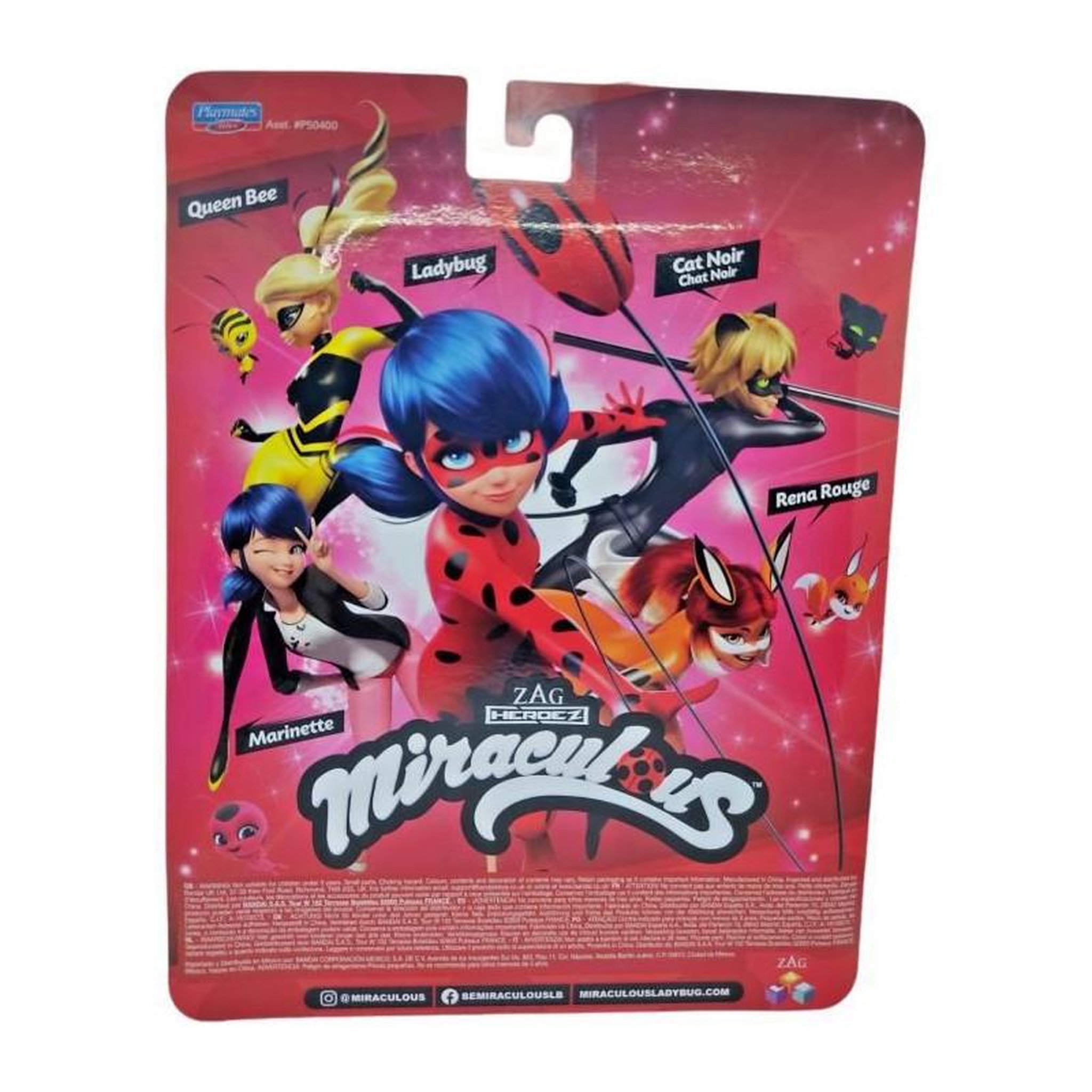 Voir la diapositive 3 : BANDAI Poupée Bandai Miraculous Queen Bee articulée