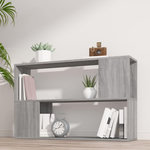 VIDAXL Bibliotheque Sonoma gris 100x24x63 cm Bois d'ingenierie