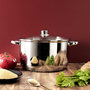 Voir la diapositive 4 : COOK CONCEPT Faitout 10L induction avec couvercle