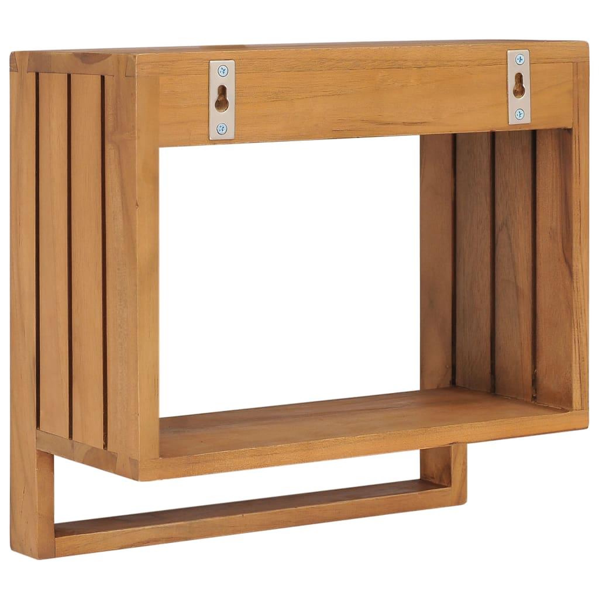 Voir la diapositive 4 : VIDAXL Porte-serviette mural 35x20x35 cm bois de teck solide