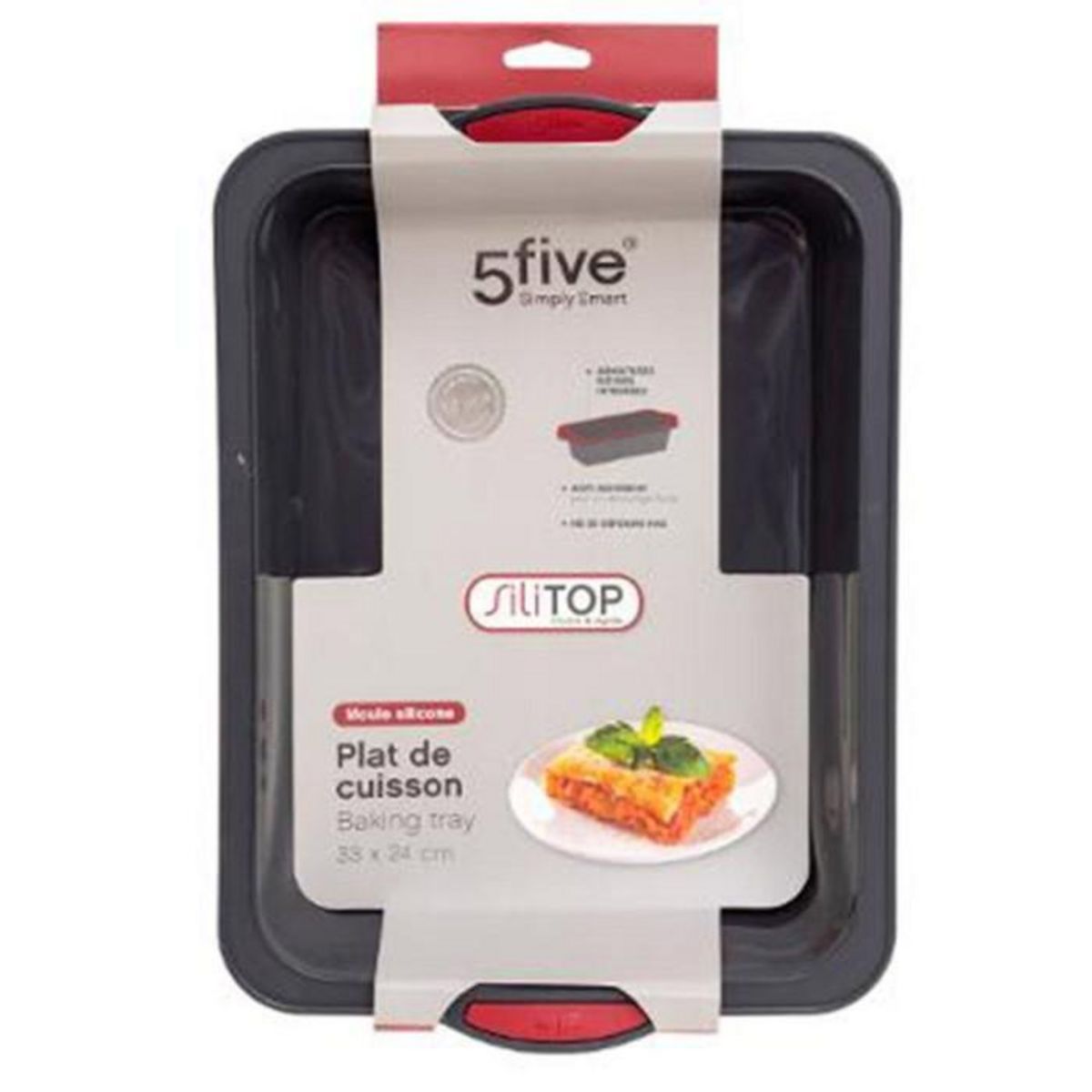 Paris Prix Moule Rectangle Silicone  Silitop  32cm Gris