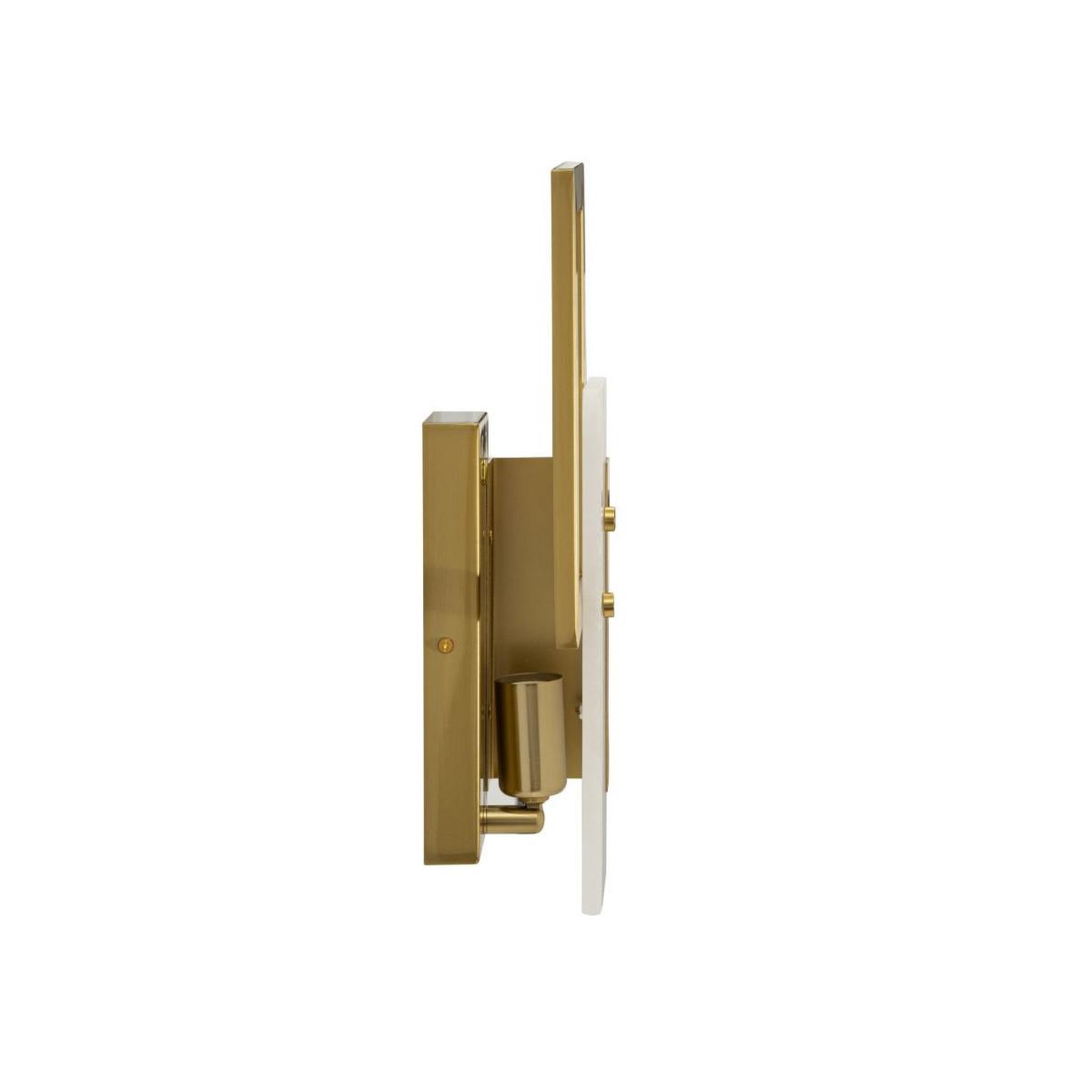 Voir la diapositive 2 : Paris Prix Applique murale design en verre  cube  33cm or
