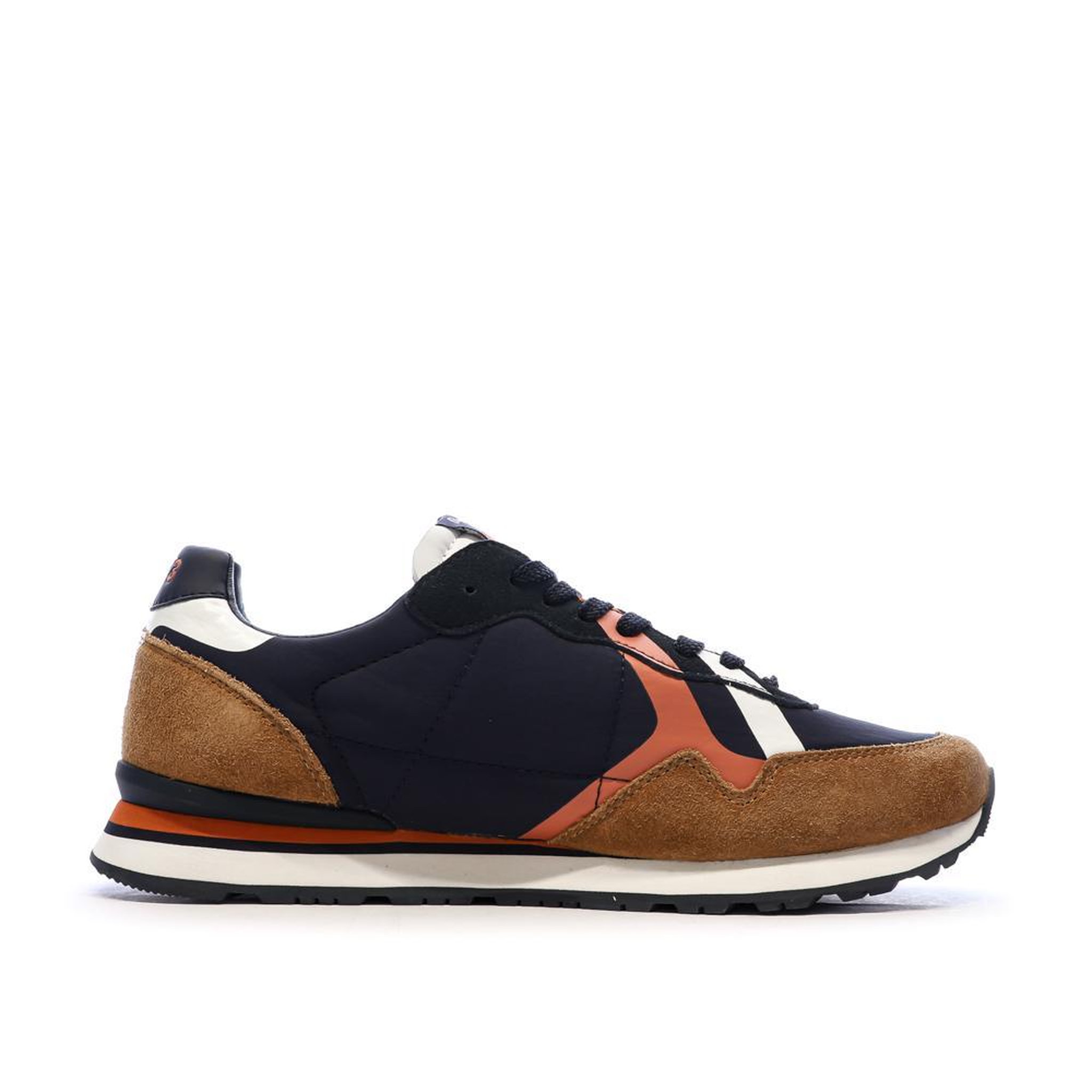 Voir la diapositive 2 : Pepe Jeans Baskets Marine/Marron Homme Pepe Jeans Brit Mixt