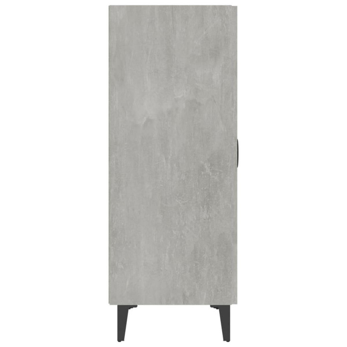 VIDAXL Buffet Gris beton 70x34x90 cm Bois d'ingenierie