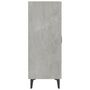 Voir la diapositive 5 : VIDAXL Buffet Gris beton 70x34x90 cm Bois d'ingenierie