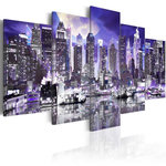 Paris Prix Tableau Imprimé  Moonlit Night in New York City. Coloris disponibles : Multicolore