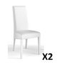 Voir la diapositive 1 : Lot de 2 chaises de séjour salle à mager modernes MARIA