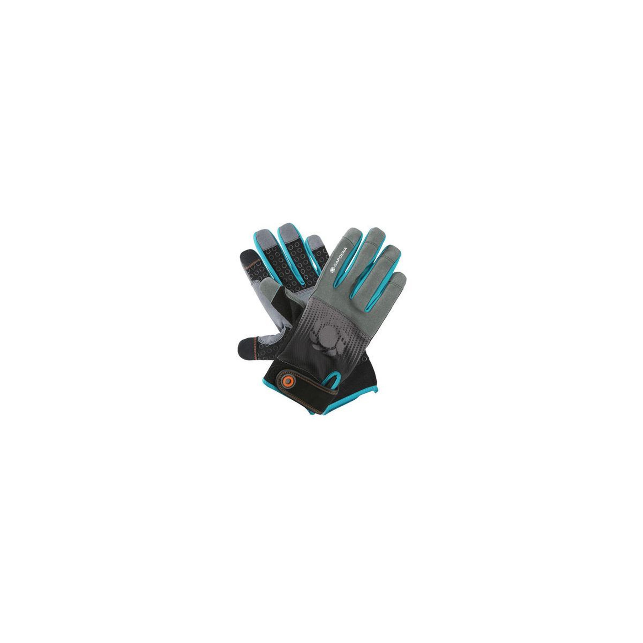 Gardena Gardena 11521-20 Gant de protection Gants de jardin Noir, Bleu, Gris Coton, Elastane, Nylon, Polyester, Polyuréthane, Caoutchouc
