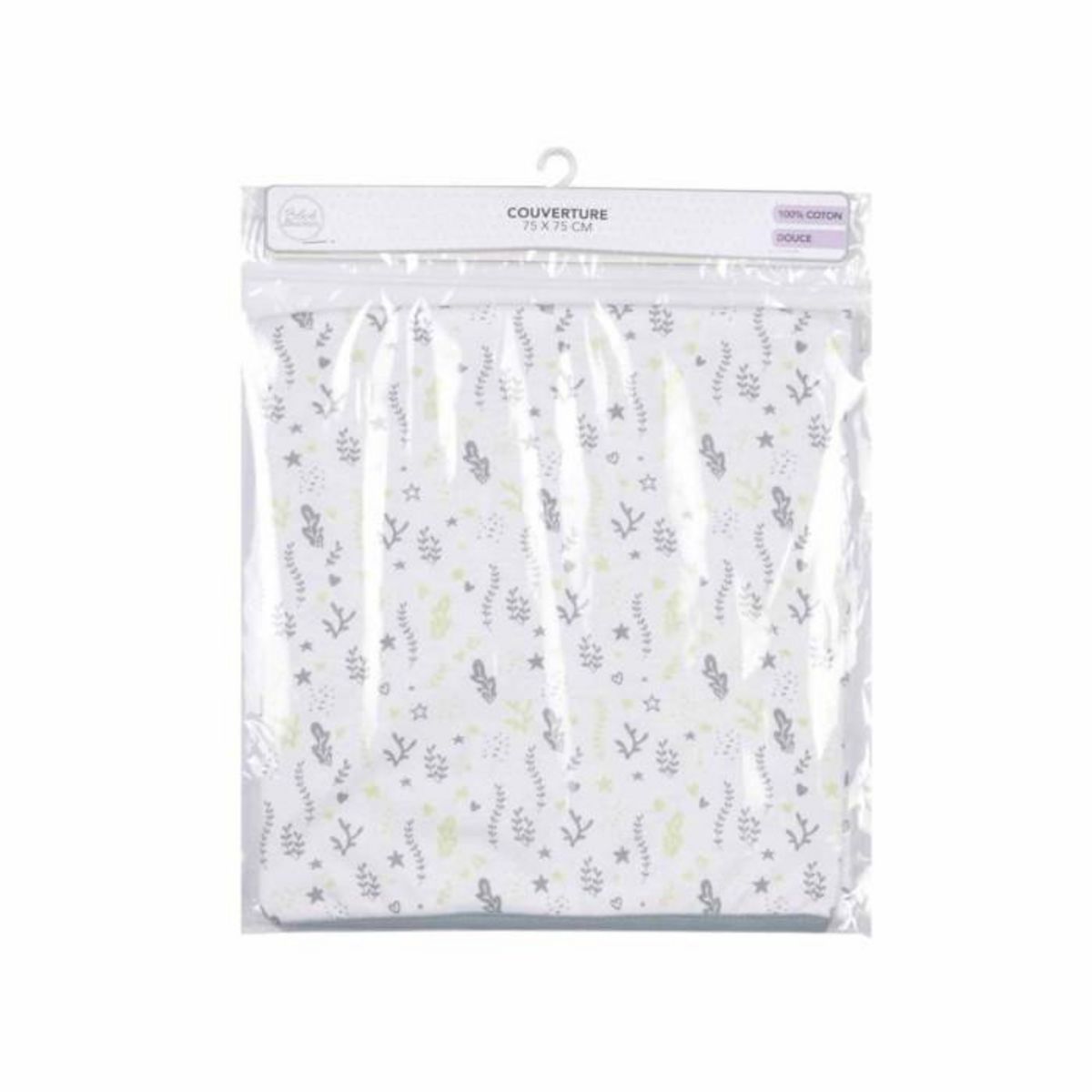 Paris Prix Couverture Bébé en Coton  Océan  75cm Bleu