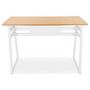 Voir la diapositive 5 : Paris Prix Table de Bar Scandinave  Javier  150cm Blanc
