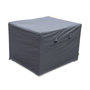 Voir la diapositive 1 : SWEEEK Housse de protection gris foncé pour fauteuils de jardin Genova et Brescia - Bâche toile Oxford en polyester enduit PA