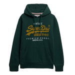 SUPERDRY Sweat à Capuche  Foncé Homme Superdry Duo Classic. Coloris disponibles : Vert