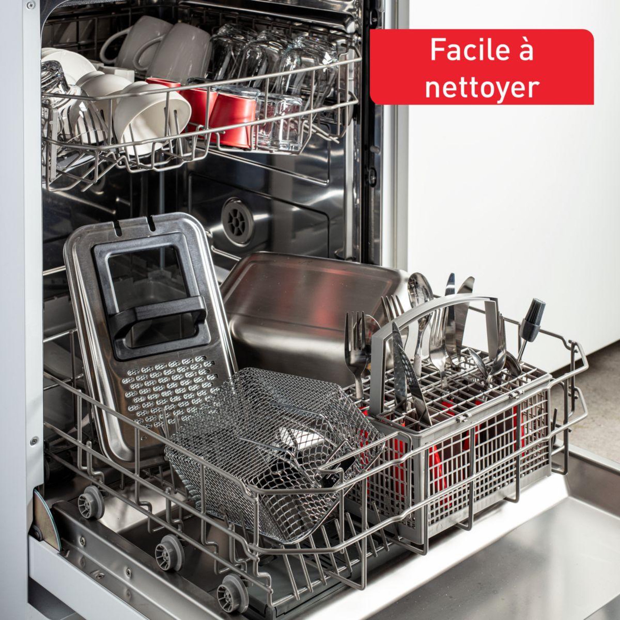 Voir la diapositive 4 : TEFAL Friteuse semi-professionnelle fr804110 oleoclean pro