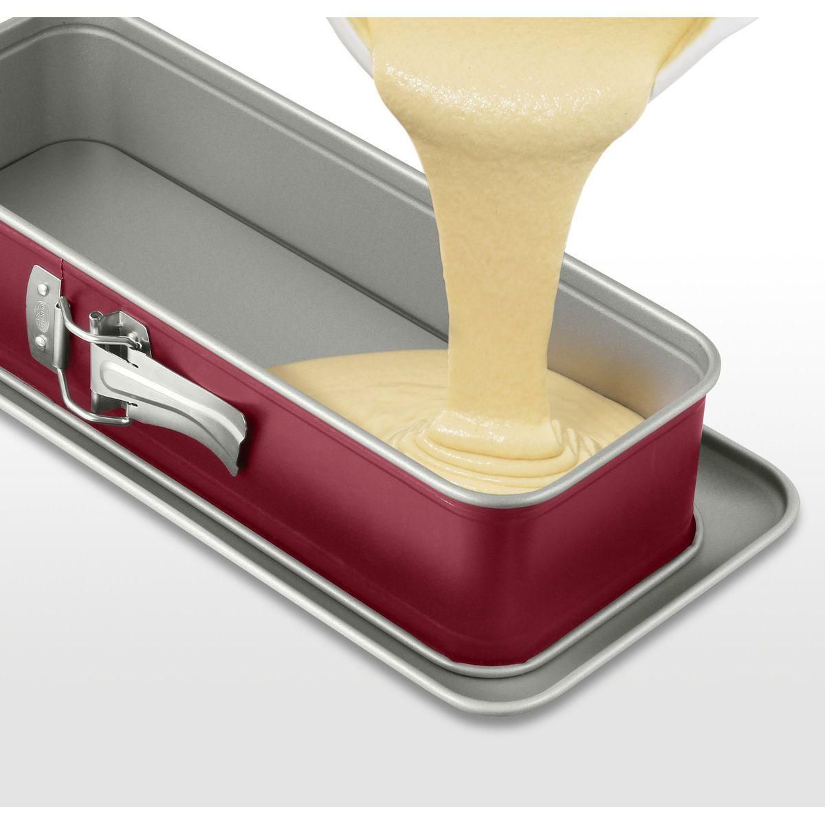 DR.OETKER Lot de 2 moules à cakes à charnière 30 cm Dr. Oetker Back-Liebe Bicolor