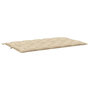 Voir la diapositive 5 : VIDAXL Coussin de banc de jardin beige 180x(50+50)x7 cm tissu oxford