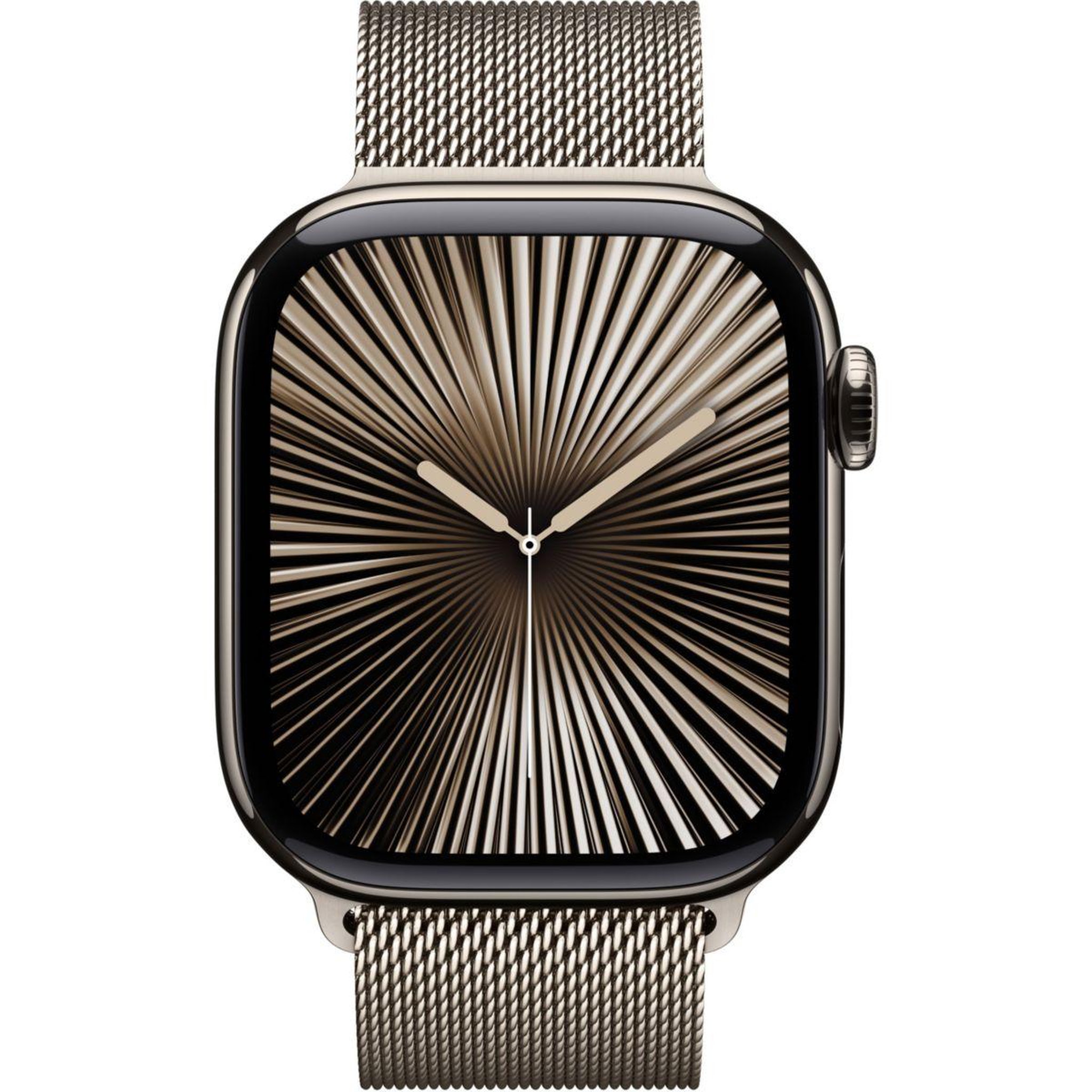 Voir la diapositive 2 : APPLE Montre connectée Serie 10 46mm Titane Naturel Loop Cell
