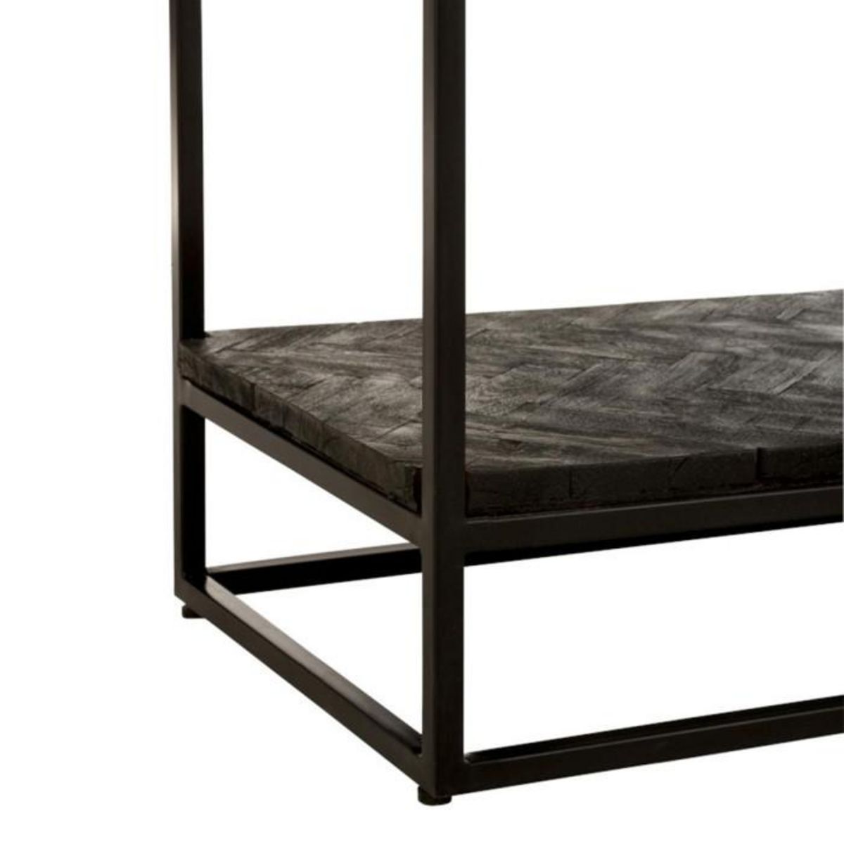 Paris Prix Console en Bois Design  Grub  161cm Noir