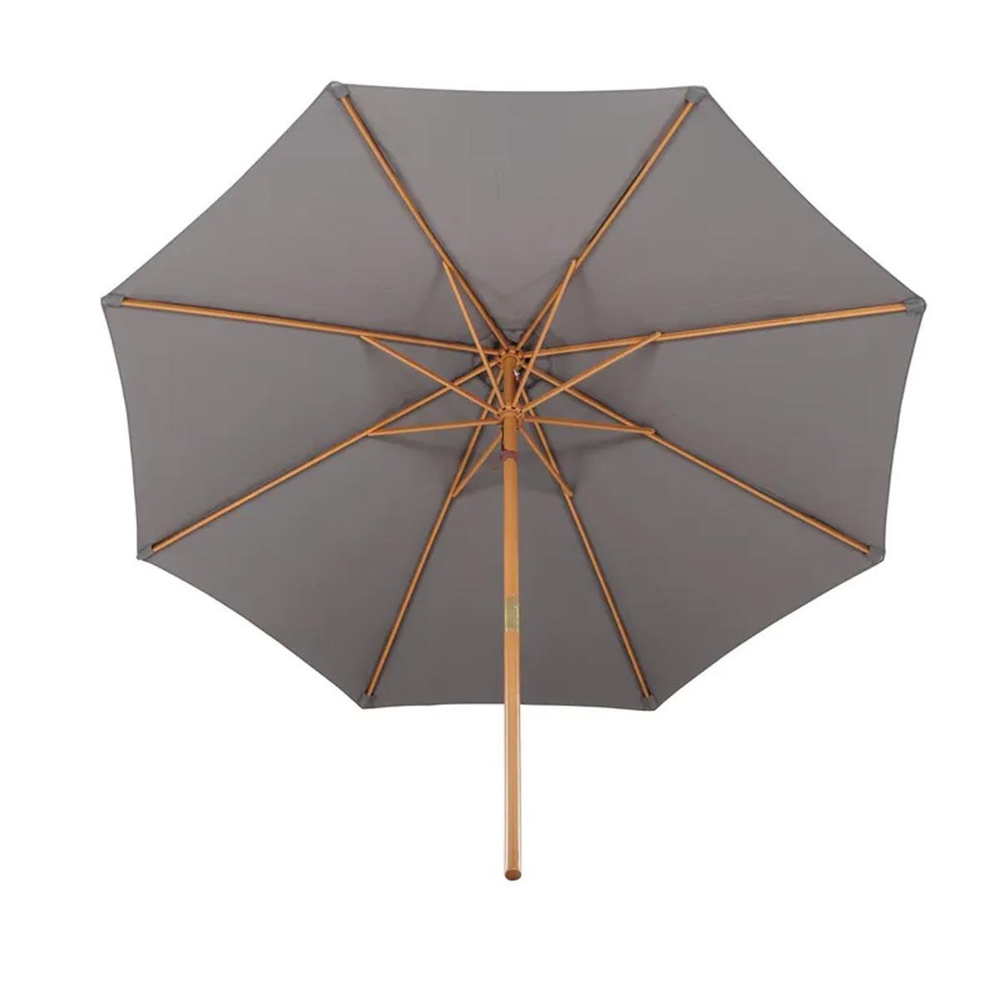 Voir la diapositive 4 : Paris Prix Parasol en bois  ixos  300cm gris