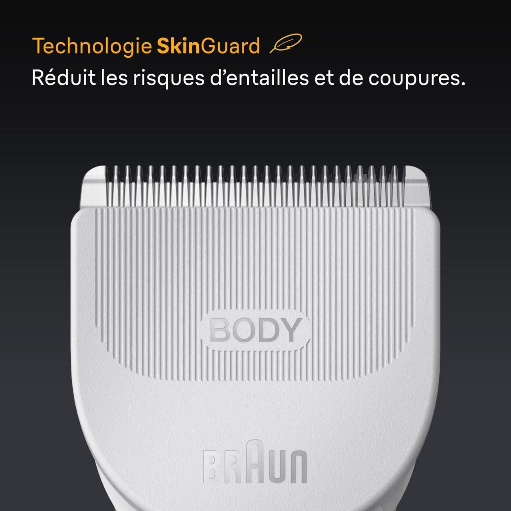 Voir la diapositive 3 : BRAUN Tondeuse corps bg5550