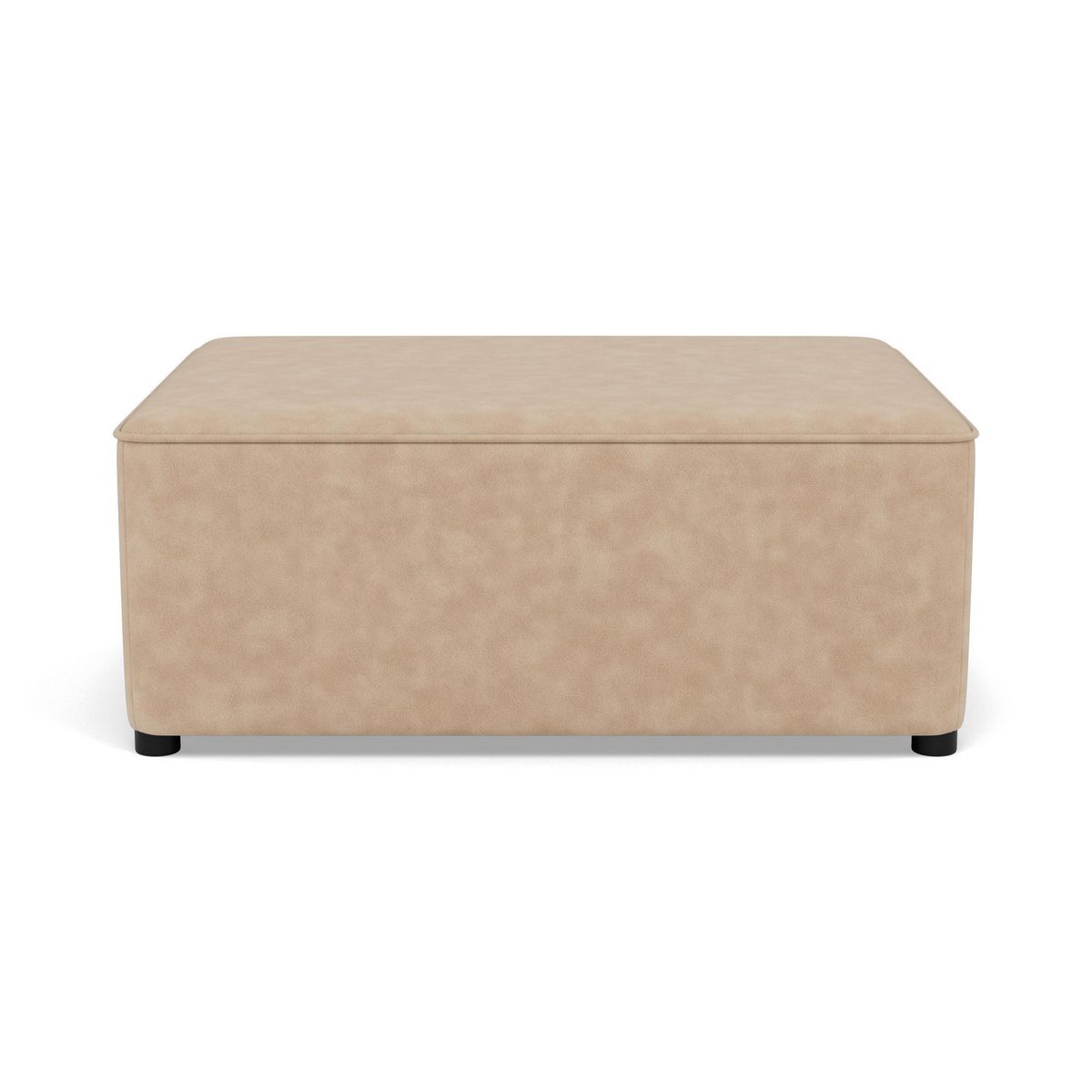 BEST MOBILIER Topaze - pouf en simili