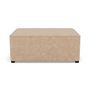 Voir la diapositive 3 : BEST MOBILIER Topaze - pouf en simili