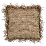 Paris Prix Coussin Déco en Raphia  Jeff  50x50cm Naturel