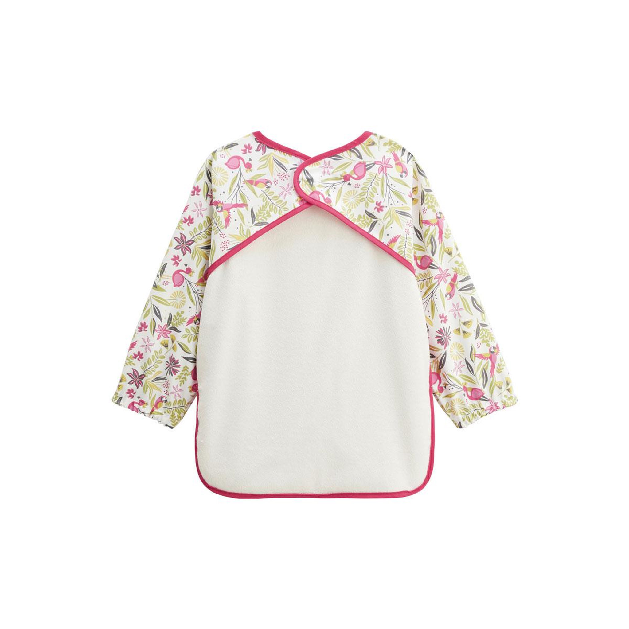 Voir la diapositive 2 : Petit Béguin Bavoir tablier manches longues Beira