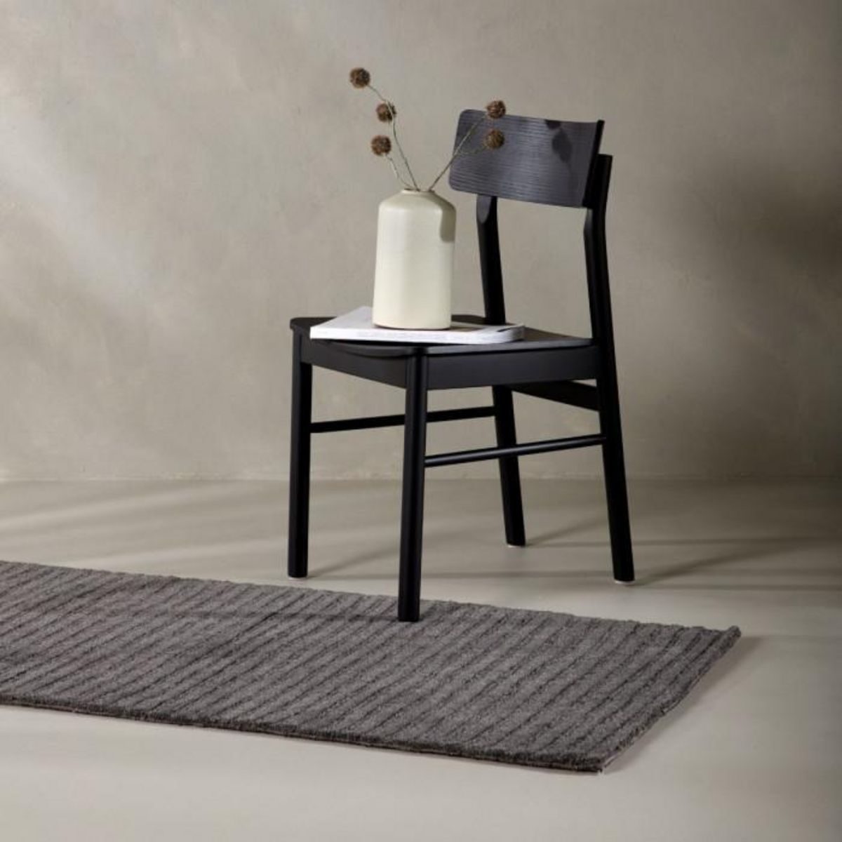 Paris Prix Tapis Design  Milton  70x200cm Gris